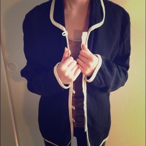 💢SOLD💢 Black Outerwear Jacket Long Sleeve