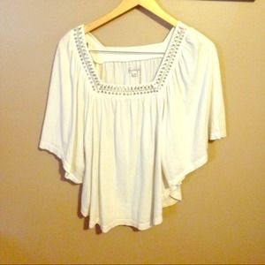 Cream Blouse