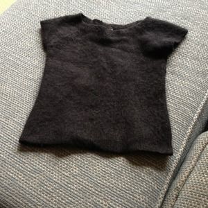 Black Angora Shirt