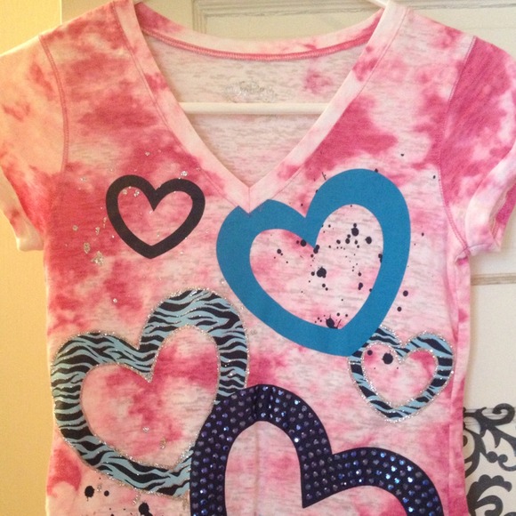 Justice Tops - Girls Justice tee size 10