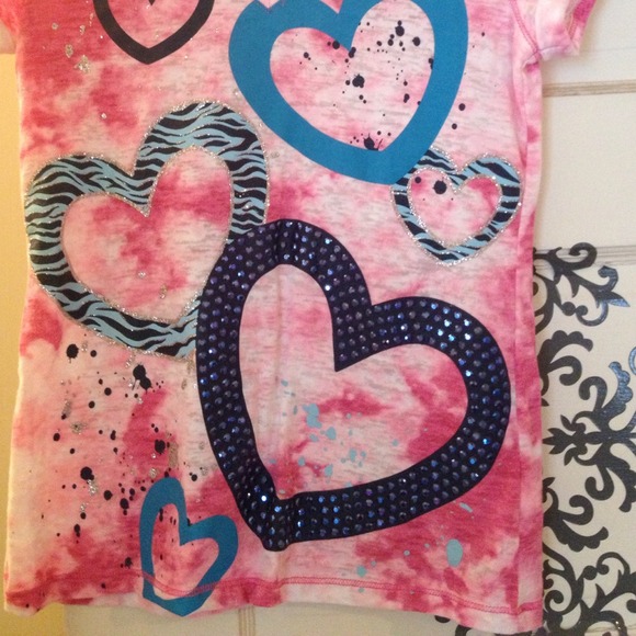 Girls Justice tee size 10 - Picture 2 of 2