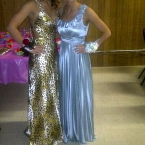 Light blue prom dress!