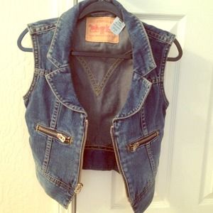 Awesome denim  Levi vest