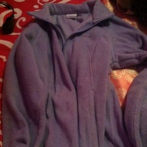Bundle calvin klein fleece and purple columbia!