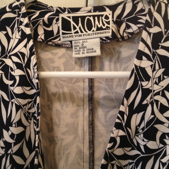 Diane Von Furstenberg Collectors Wrap Top