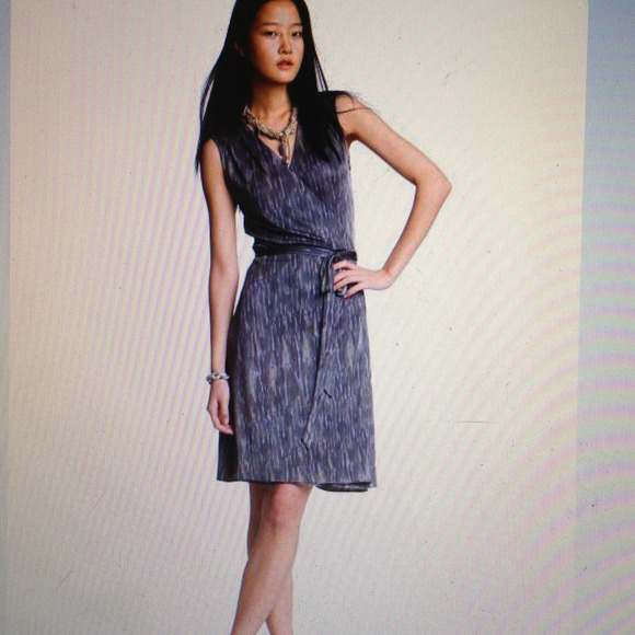 ⛔Sold⛔ Banana Republic watercolor wrap dress
