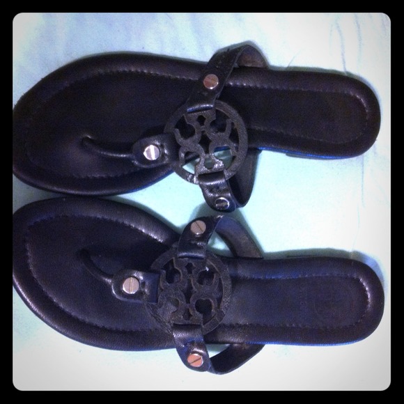 Black Tory Burch sandals
