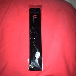 Silver glitzy 365 bracelet