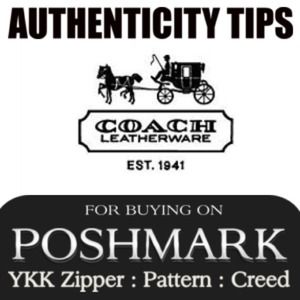 Coach Authentication Mini Guide for Poshmark