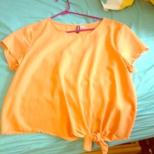 Orange shirt