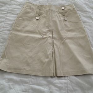 🚫SOLD🚫 Khaki 6 button, H&M skirt!