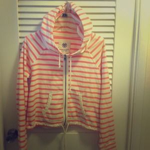 🎈HOLD🎈American Eagle striped hoodie