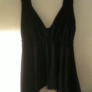 Black casual blouse