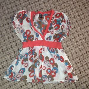 Floral Babydoll Shirt