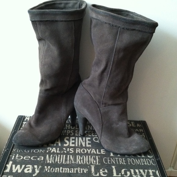 🎃BUNDLE🎃 blk & grey boots