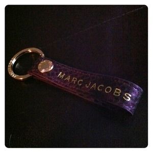 Purple Marc Jacobs Key Ring - NWOT