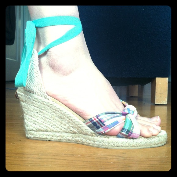 J.Crew Madras Espradrilles