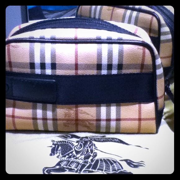SOLD! Brand new Authentic Burberry Cosmetic bag