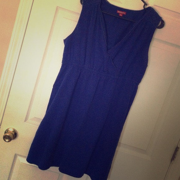 Blue dress!