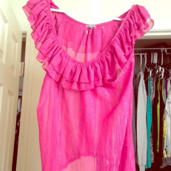 Pink top