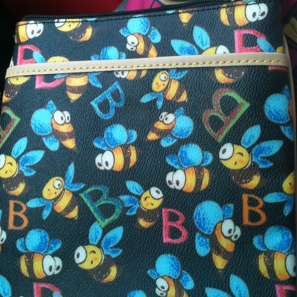Dooney and Bourke inspired bumble bee cross body