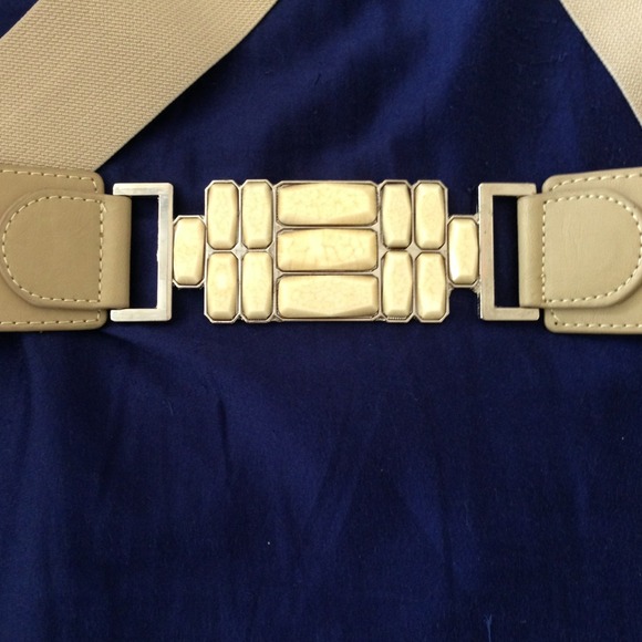 Cream colored Belt