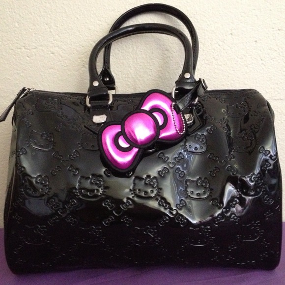 Hellos Kitty Black Purse