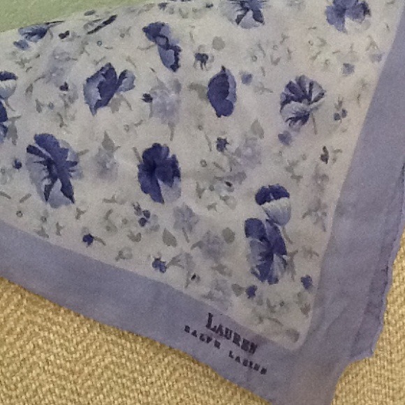 SOLD Ralph Lauren "Lauren" scarf