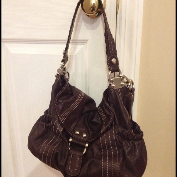 B. Makowsky purple shoulder/crossbody bag