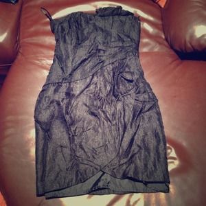 Black shimmering H&M dress