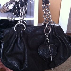 Juicy leather handbag