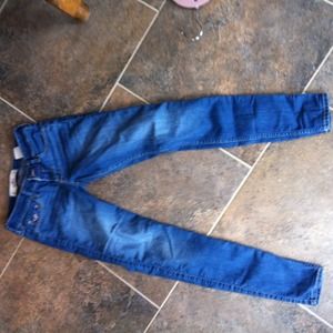 Hollister light wash stretchy skinny jeans