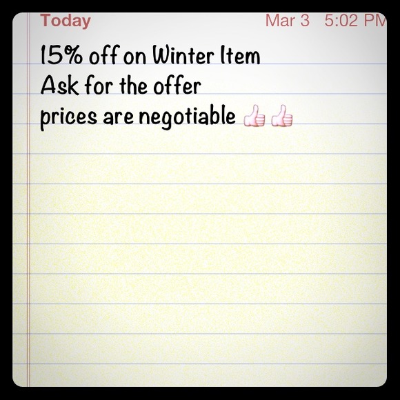 winter offer