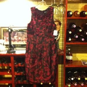 Red/black dress