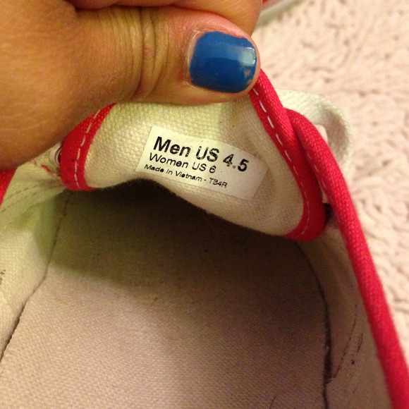 Red Vans - Picture 2 of 3