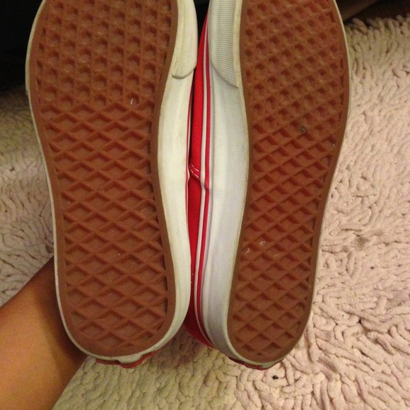 Red Vans - Picture 3 of 3