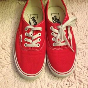 Red Vans