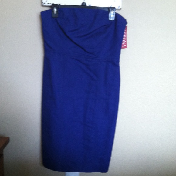 Strapless dress
