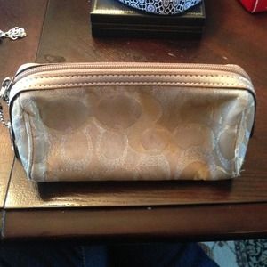 Coach makeup case