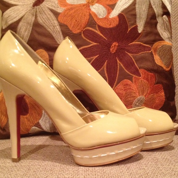 Platform Peep Toe Stilletos