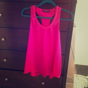 Express embellished racer back tank