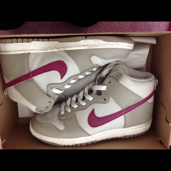 Nike Shoes - Women's Nike Dunks purple and gray