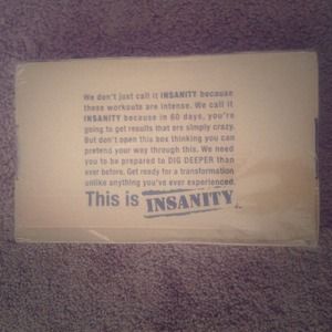 New and Sealed INSANITY workout