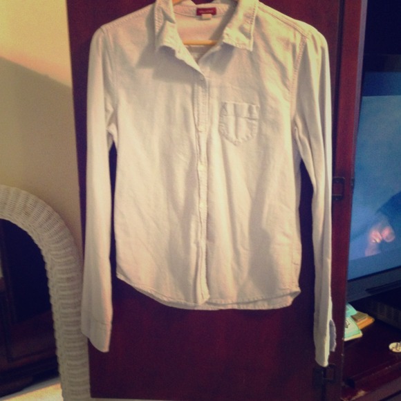 Hollister faded blue Oxford