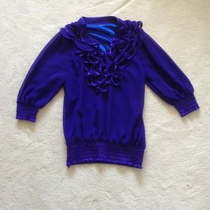 SOLD to a friend - Beautiful purple top