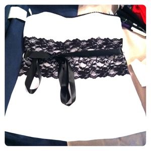 Gorgeous black and white tubetop