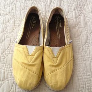 Yellow and Striped Toms