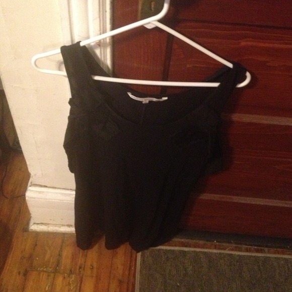 Black tank top