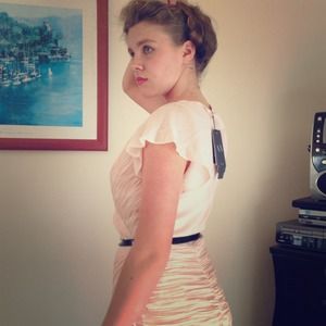 Gorgeous Chiffon Armani Exchange Dress