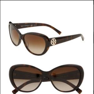 Tory Burch Classic Cat-Eye Sunglasses.